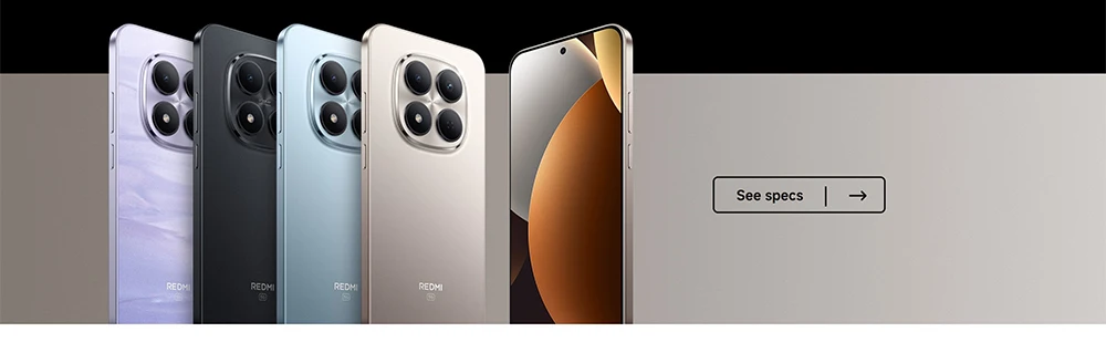 Global Version Redmi Note 15 Pro 5g 12+512Gb 6.8‘ 1.5K Crystalres Amoled Display New Massive 6580Mah Battery 200Mp Ultimate-Clarity Camera