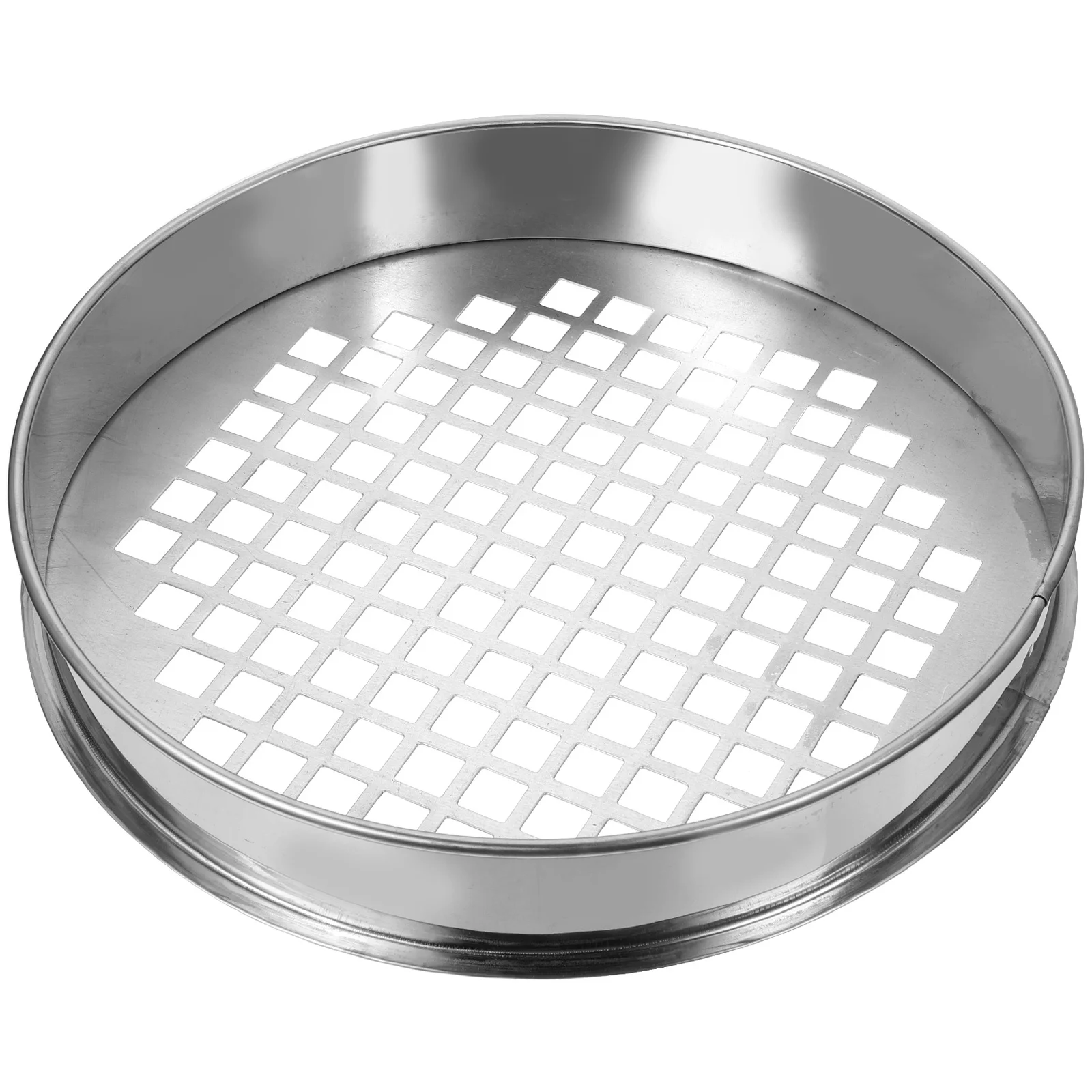 

1Pcs Stainless Steel Round Mesh Grading Sieve for Blueberries Kitchen Home Sieve Easy Use Kitchen Supply