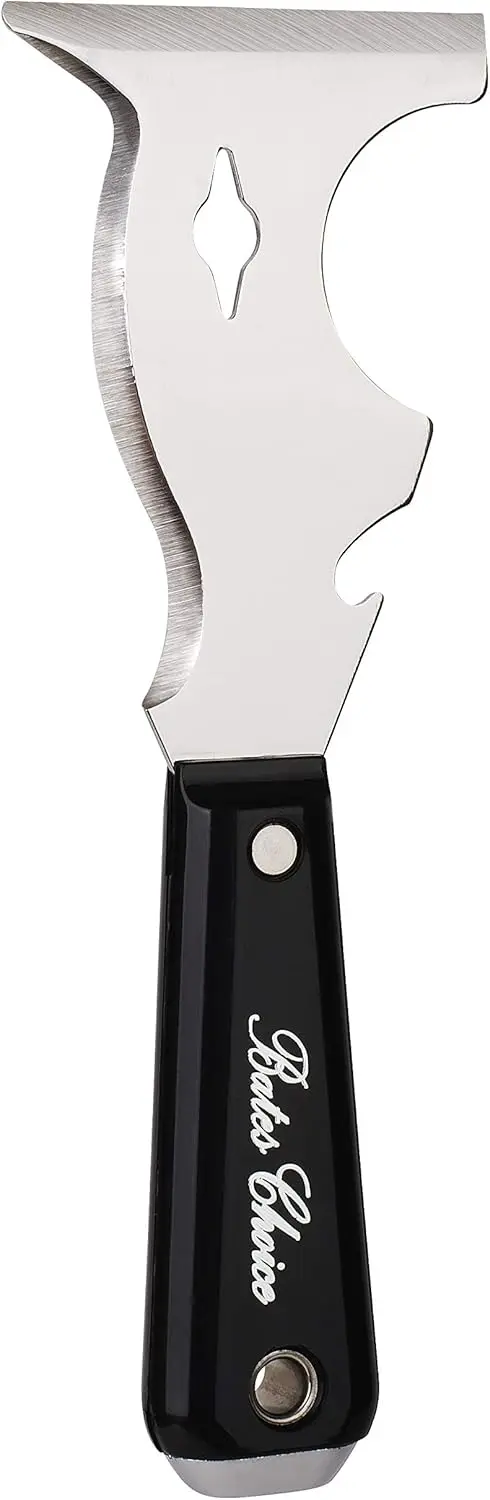 Raspador de pintura 10 en 1 para madera, herramienta multiusos para pintores con hoja de acero resistente al óxido y mango de madera