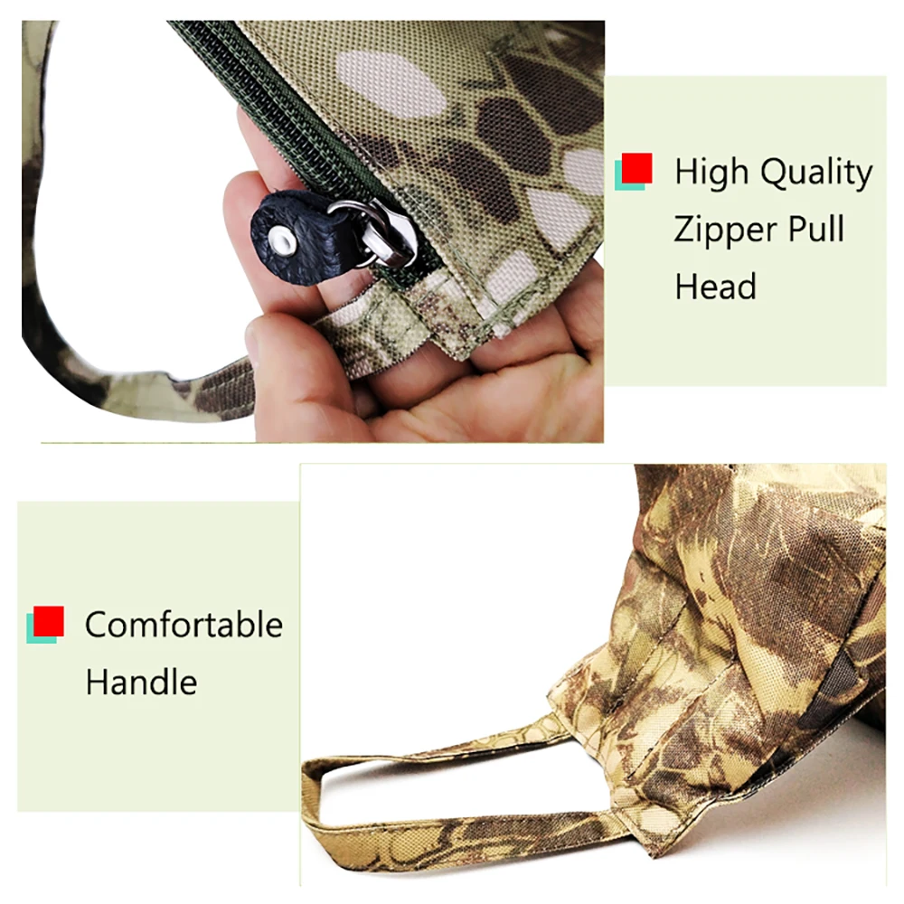 1 قطعة 600D أكسفورد القماش سيارات نافذة جبل بندقية بقية حقيبة صيد بندقية دعم الرمل بندقية مقعد الراحة حقيبة لاطلاق النار الهدف #4