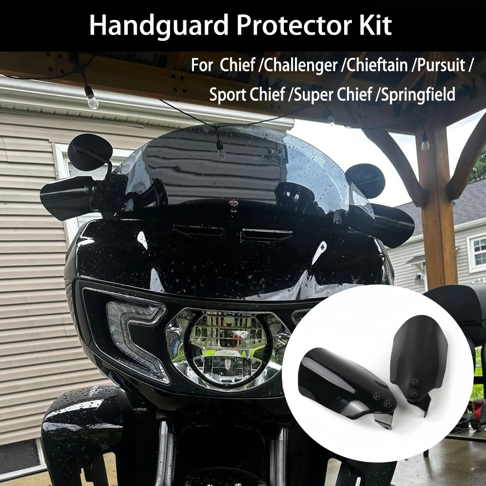 NEW For Indian Chief Challenger  Pursuit 2022-2025 2026 Motorcycle Accessories Handguards Protector Hand Shield Cover Kit