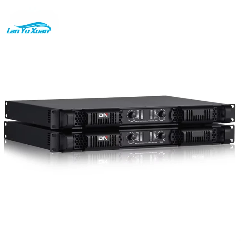 

High Quality 1U 2 Channel 3600W Class D Professional Sound System Power Amplifier Concert Power Amplifier