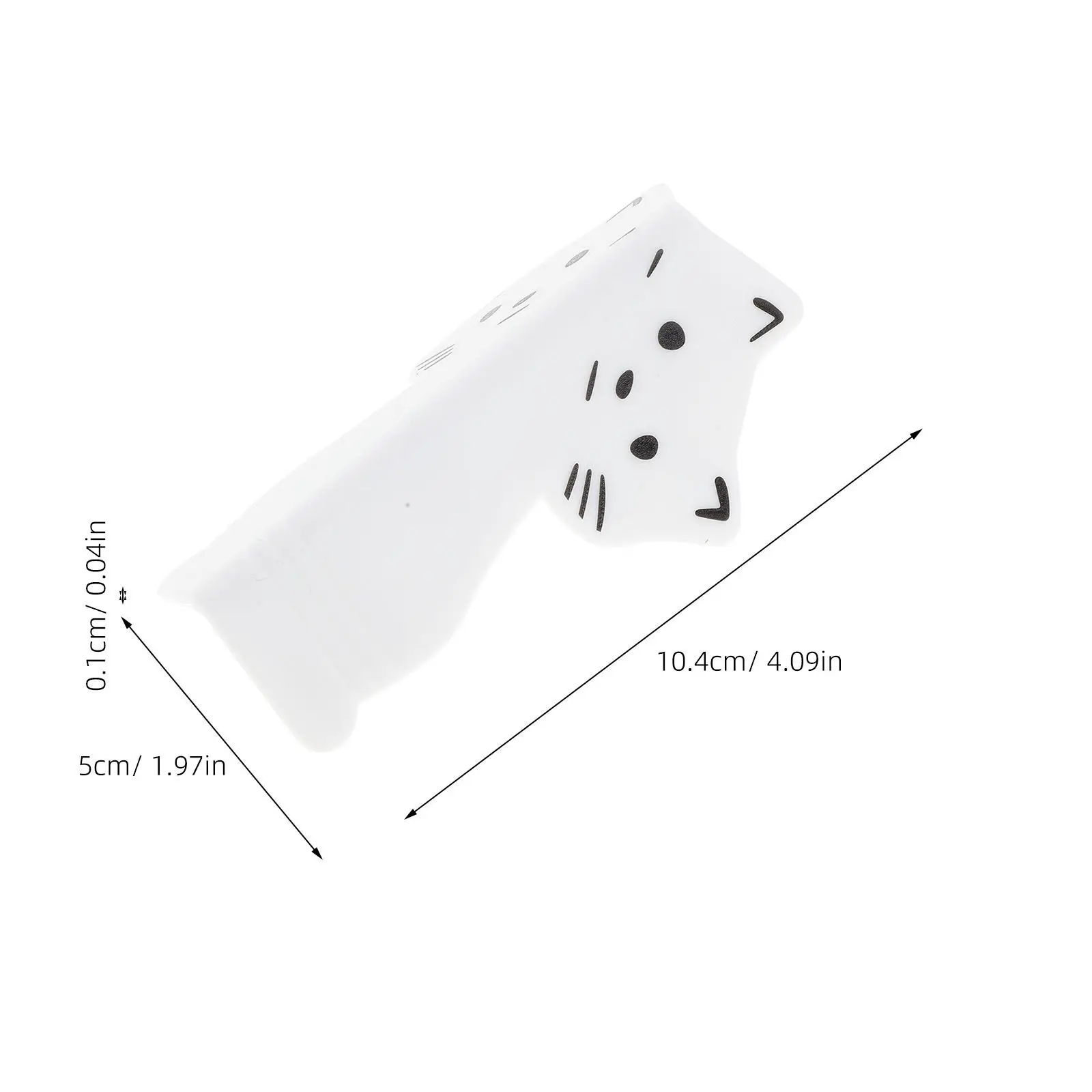 4Pcs Cat Design Silicone Corner Guards Furniture Corner Protectors Soft Baby Proof Edge Protectors for Walls Baseboards Cabinets