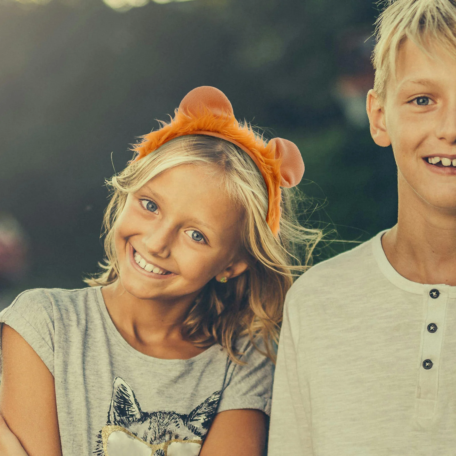 Headband Ear Kids Accessories Lion Headband Exquisite Animal Costume Party Decors Supply Carnival Lion Tail Party Supplies