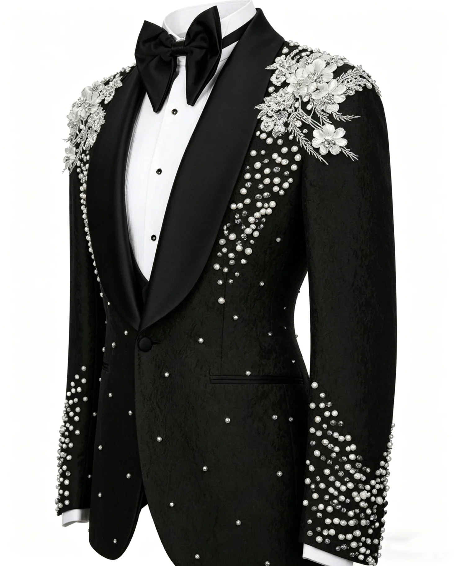 Sparkly Crystals Suit For Men  - Men'S Formal Dinner Wear review and price