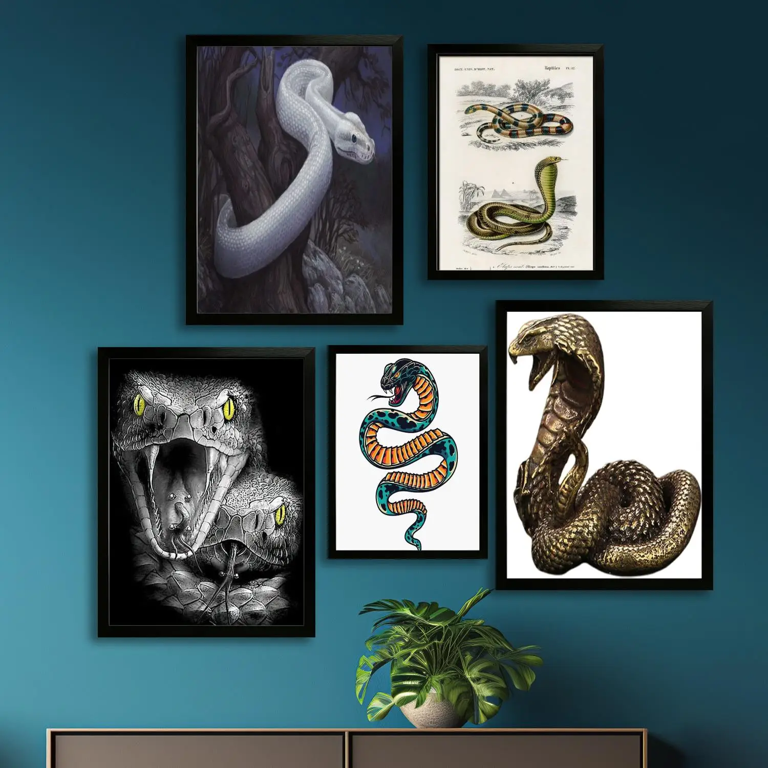 Póster artístico en lienzo de dibujos animados de gladiador y arte de pared, impresión de imágenes, familia moderna, decoración de dormitorio, carteles, pintura decorativa