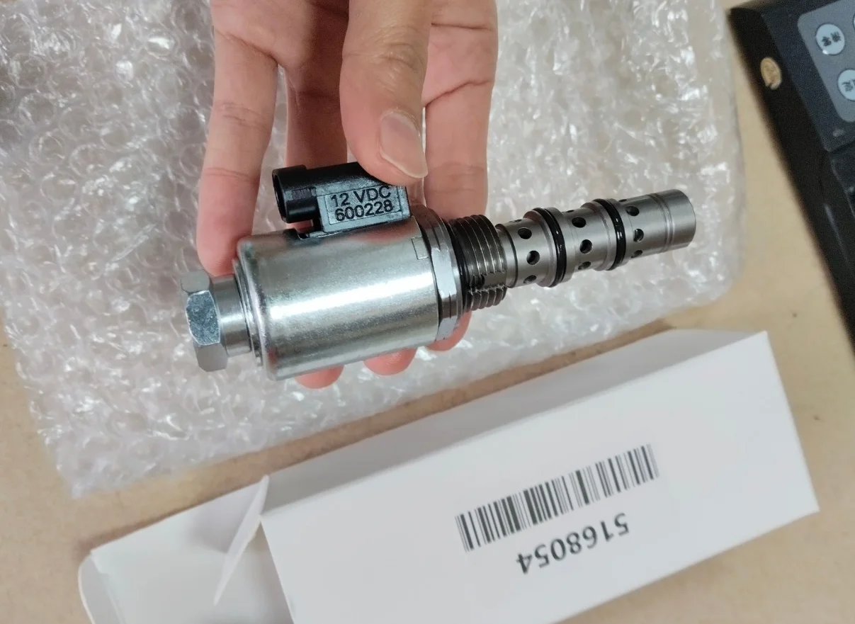 12V 5168054 High Quality Solenoid Valve T4020 TM130 TN75V Engine Excavator Hydraulic Parts Factory Direct Sales