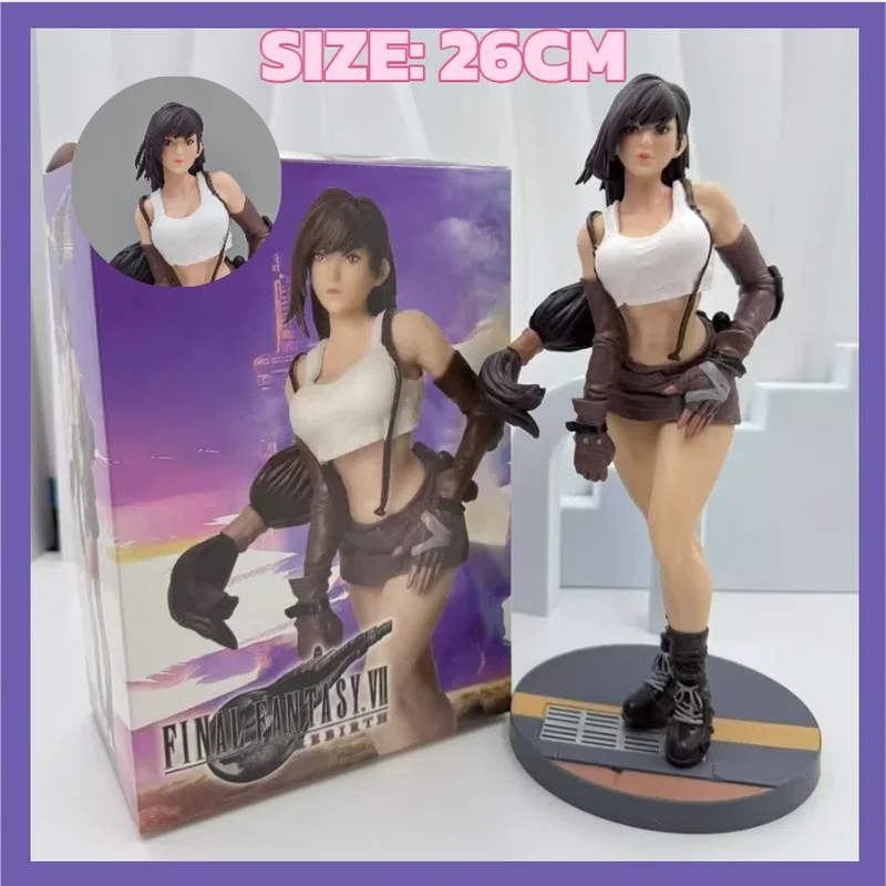 

Tifa Lockhart Space Warrior Handheld Model 1/6 Scale Painted Finished Collectible Action Figure Gift for Boys And Girls