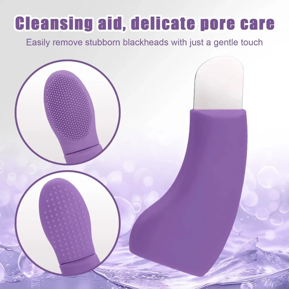 2 STUKS Gezicht Ijs Roller Comedondrukker Set Siliconen Gezicht Lifting Ijsblokje Facial Massager Gezicht Schraper Schoonheid Huidverzorging gereedschap