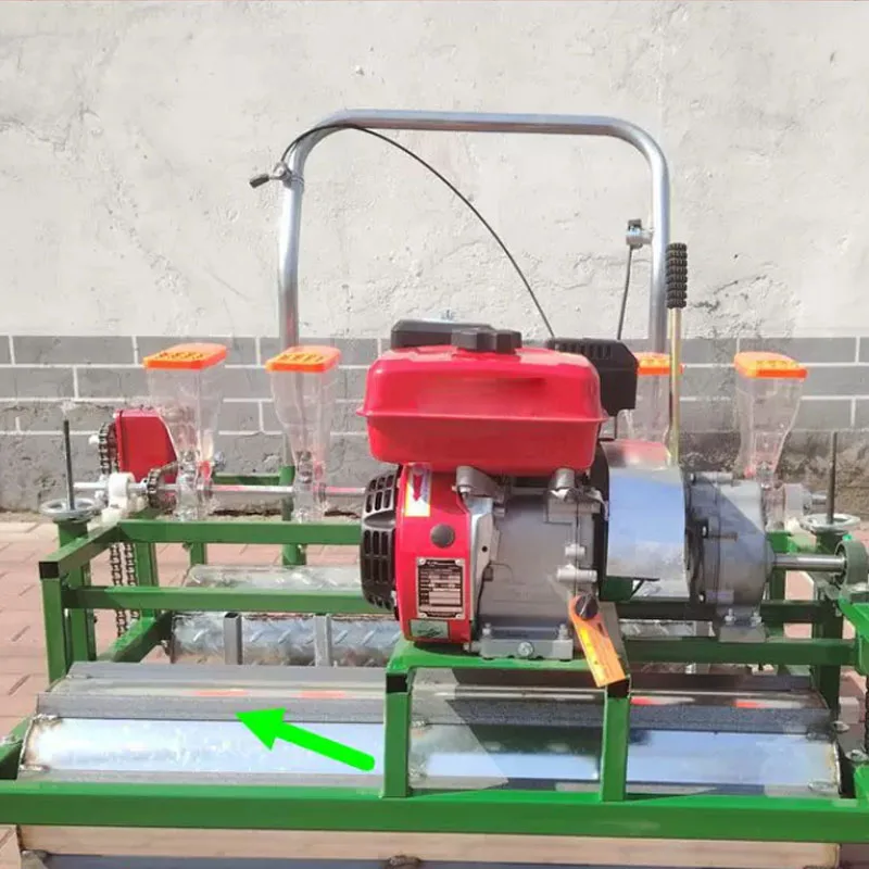 2026 New Vegetable Seed Sower  Machine Multifunctional Vegetables / Medicinal Materials / Grains Seeder 8 Row Petrol Seeder