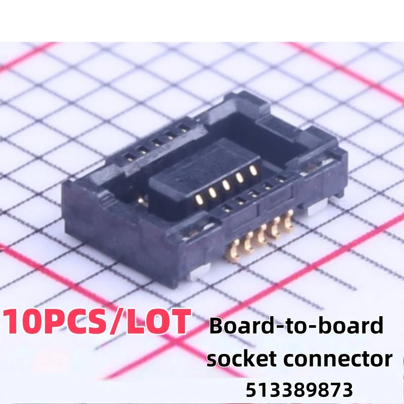 

10 шт./лот 513389873 51338-9873 10PIN P = 0,4 мм разъем «плата-плата» новый и оригинальный