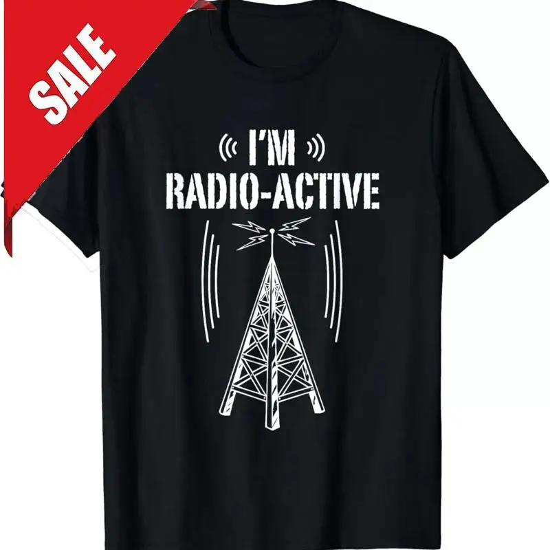 

НОВАЯ ФУТБОЛКА LIMITED Ham Radio I'm Active Funny Operator
