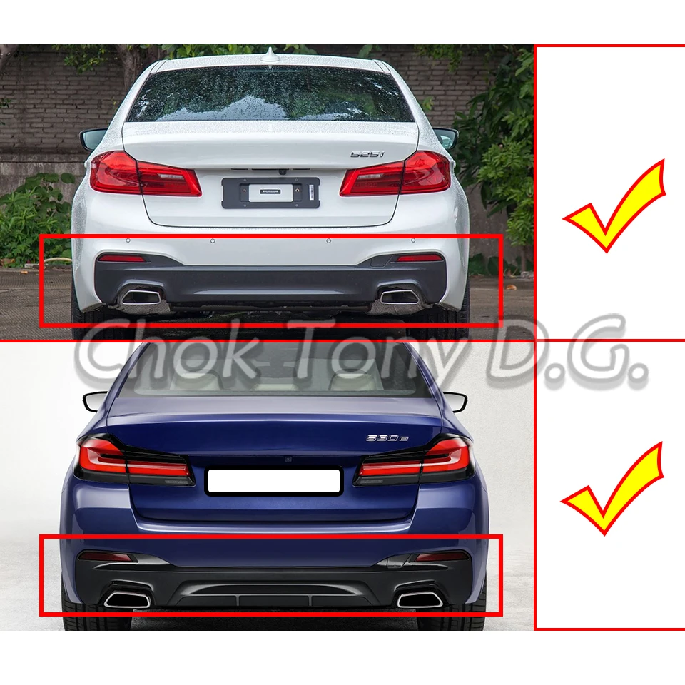 Рисунок 2 - Для BMW 5 серии G30 G31 LCI M-Bumper