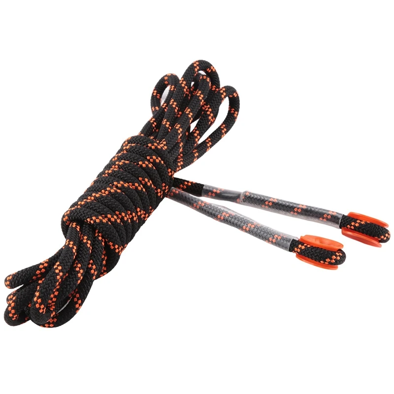 5M 8 Mm Thickness Tree Rock Climbing Cord Outdoor Safety Hiking Rope High Strength Safety Sling Cord Rappelling Rope Promotion