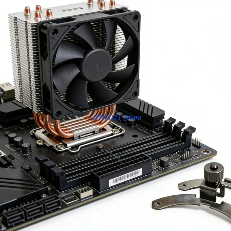 F3KE Multi Platform CPU Cooling Fan Easy Installation Bracket Support For LGA 1700 1200 And AM4 AM5 Processor