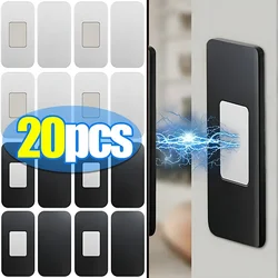 20/2pc Magnetic Cabinet Catches Door Stop Self Adhesive Invisible Hidden Magnets Closet Furniture Cupboard Drawer Closer Kitchen