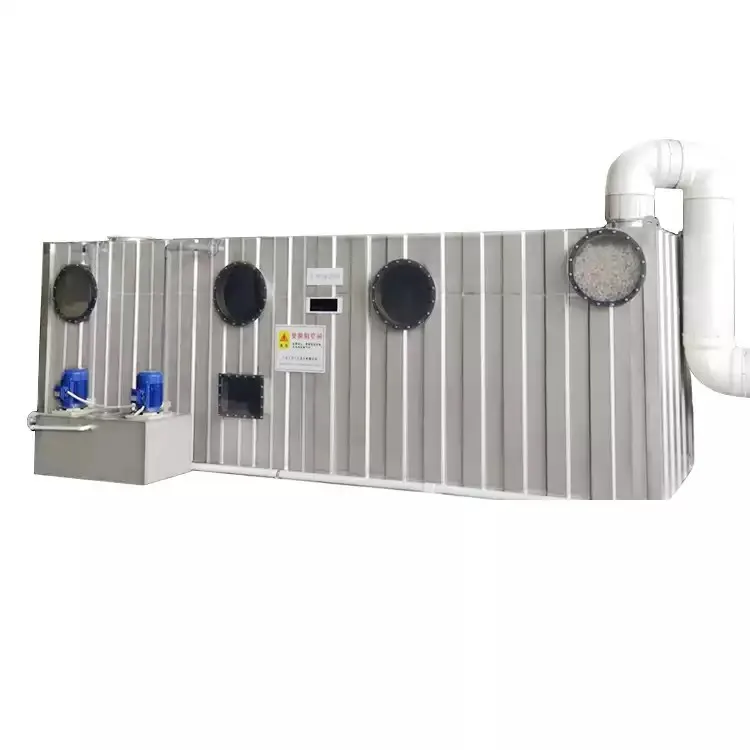 تربية الأحياء المائية محطة القمامة الغازية معدات إزالة الروائح الكريهة إزالة الروائح الكريهة البيولوجية Trickling تصفية برج خزان رذاذ الطلاء