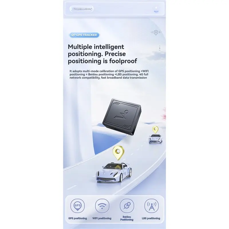 A98M Magnetic Anti-Loss Tag For Car 4G GPS Locator Electric Vehicle 3D Street View Search For The Elderly And Children