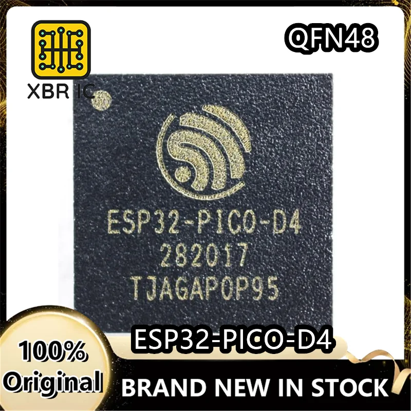 

(8/20 pieces) ESP32-PICO-D4 QFN-48 Dual-Core Wi-Fi & Bluetooth MCU Wireless Transceiver Chip Brand New Genuine Original Product