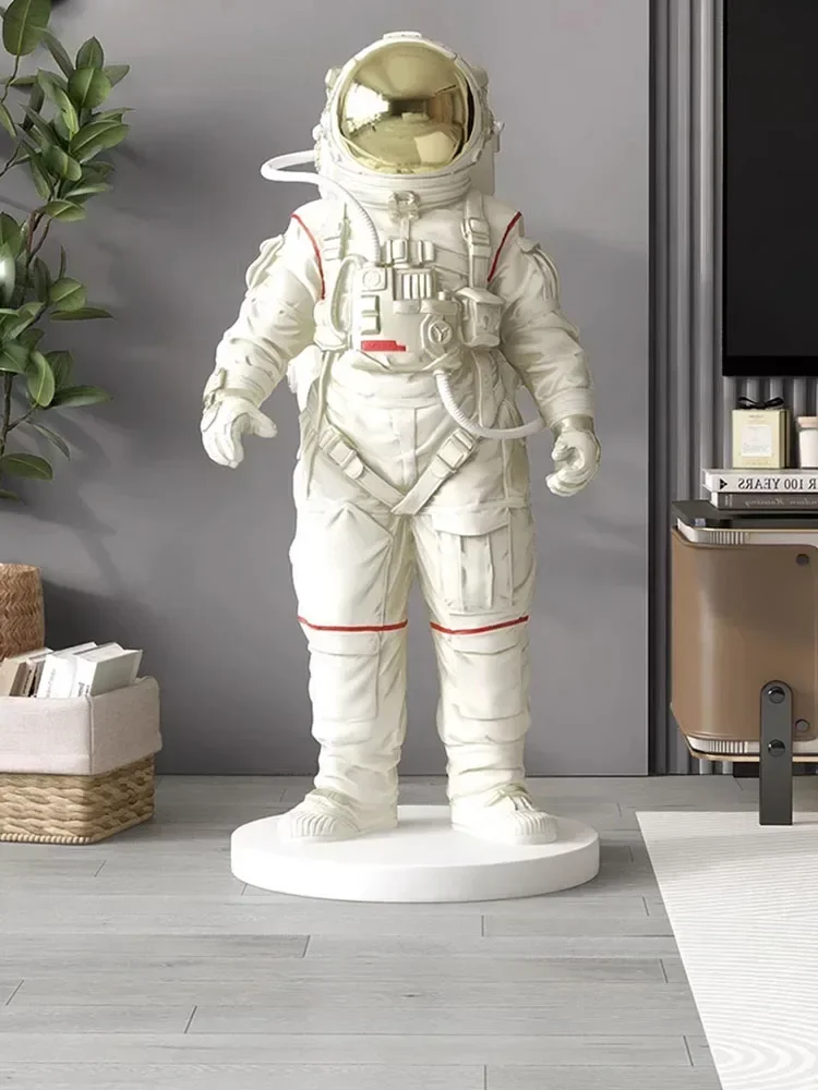 Astronaut Sculpture for Home Decoration,Living Room,Sofa,TV Cabinet Side,Astronauts Statue,Large Floor Ornament Gift Customized