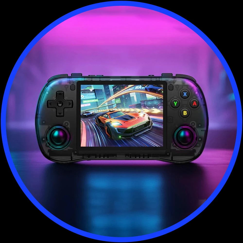 

Powkiddy X35h Retro Video Handheld 3.5 Inch 4:3 Ips Screen Game Console Linux System 3000mah Battery Children'S Gifts Customize