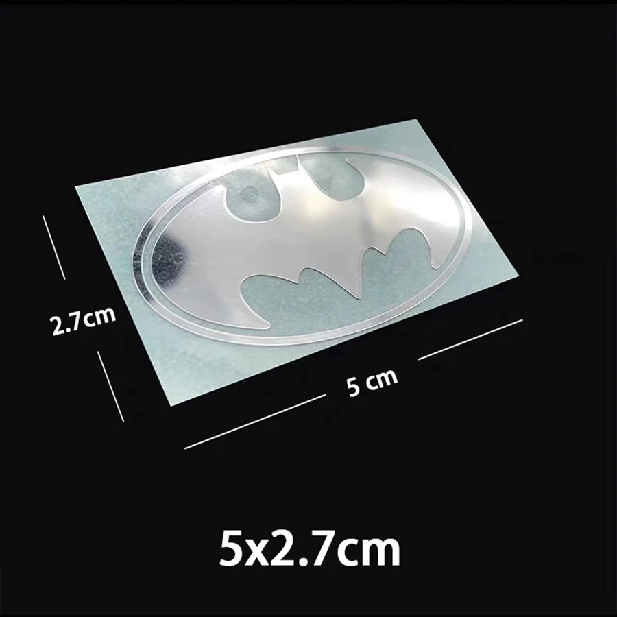 Dark Knight Bat Logo Sticker para celular, DIY, Universal, computador, carro