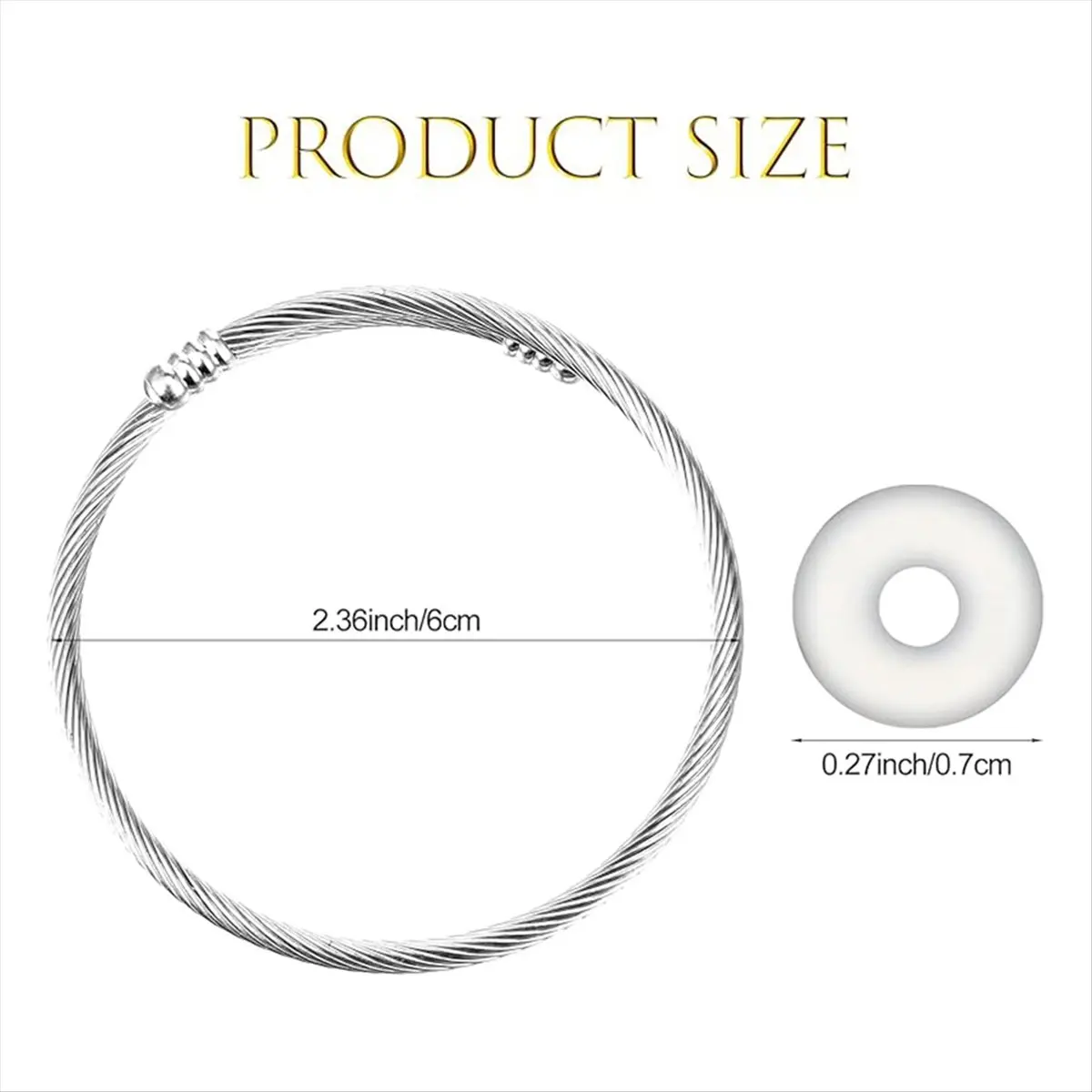 【coupon-】{0}45-pcs-snake-charm-bracelet-set-stainless-steel-expandable-bangle-bracelets-adjustable-silver-snake-bracelet-chain