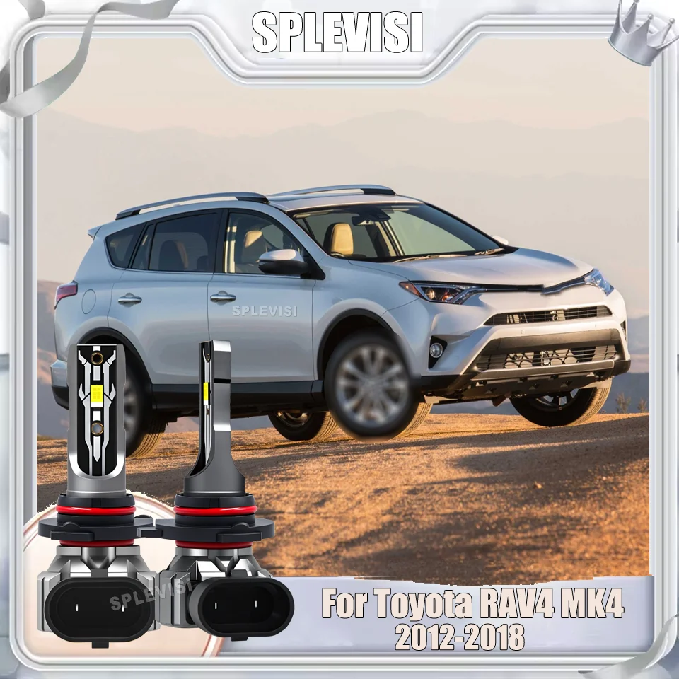 

Waterproof and dustproof LED Headlights 9012 HIR2 6000K Car Lights For Toyota RAV4 MK4 2012-2018 2013 2014 2015 2016 2017 2018