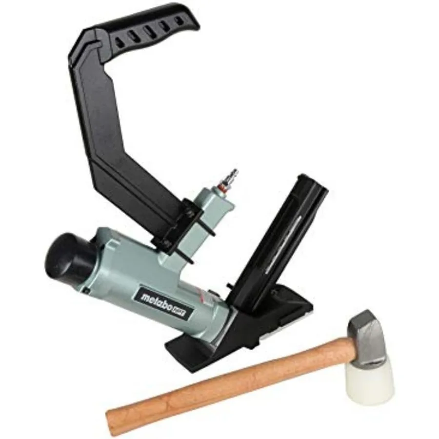 

HPT Flooring Stapler Pro-Preferred Pneumatic Power Nailers in Flooring Tools Power Stapler with Detachable Long-Reach Ha