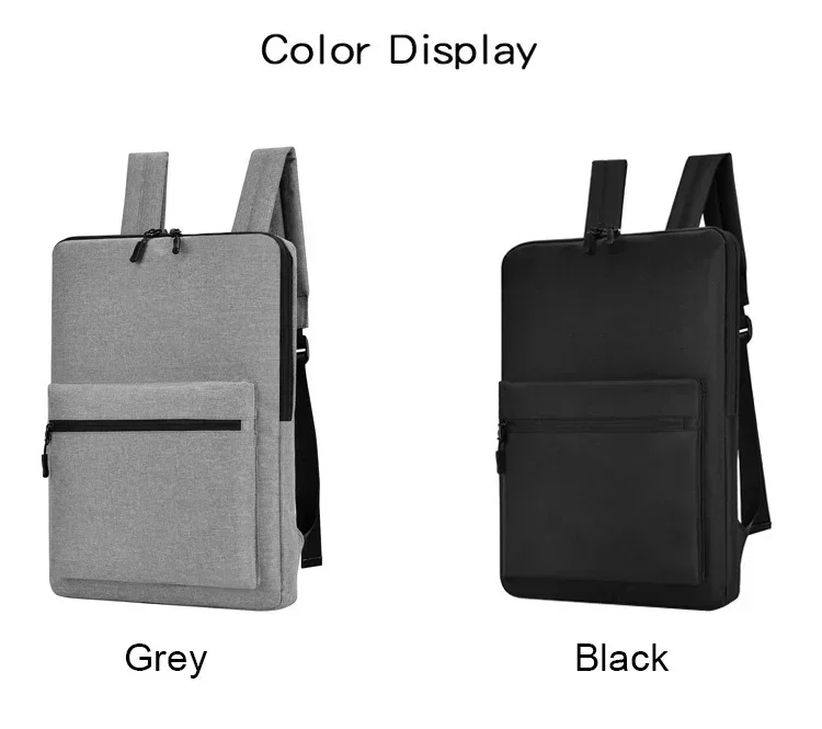 Minimalist Ultra Slim Laptop Backpack 15.6 Inch Waterproof Business Work Bags Thin Computer Back Pack Bag for Men Work Sac Homme