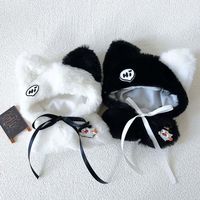 Black White 10cm Doll Clothes Clothes Outfit Hallowmas Theme Cotton Doll Clothes Kawaii Dress Up Doll Cloak Birthday Gift