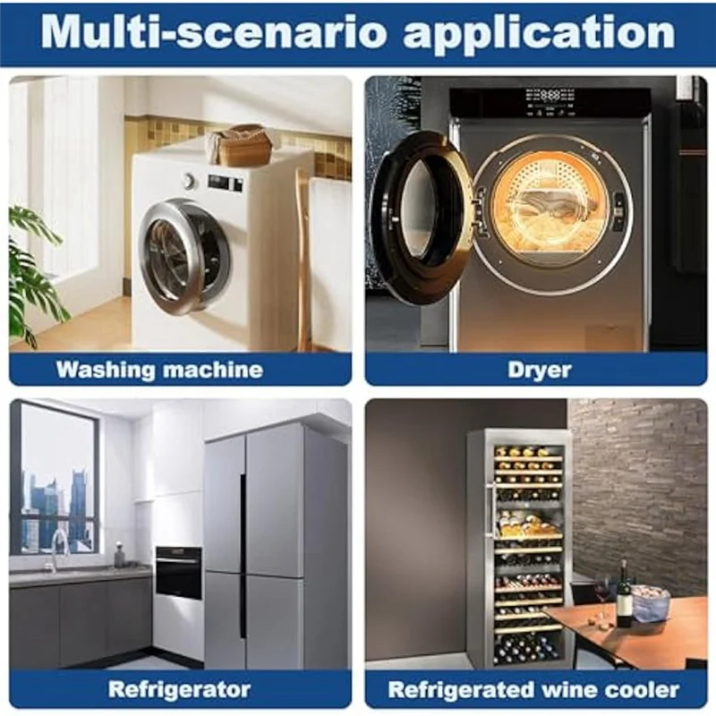 

【Горячий торт】Мини-подставка для холодильника, регулируемая подставка для стиральной машины с 8 футами, подставка для стирки для сушильной машины 16-25 дюймов