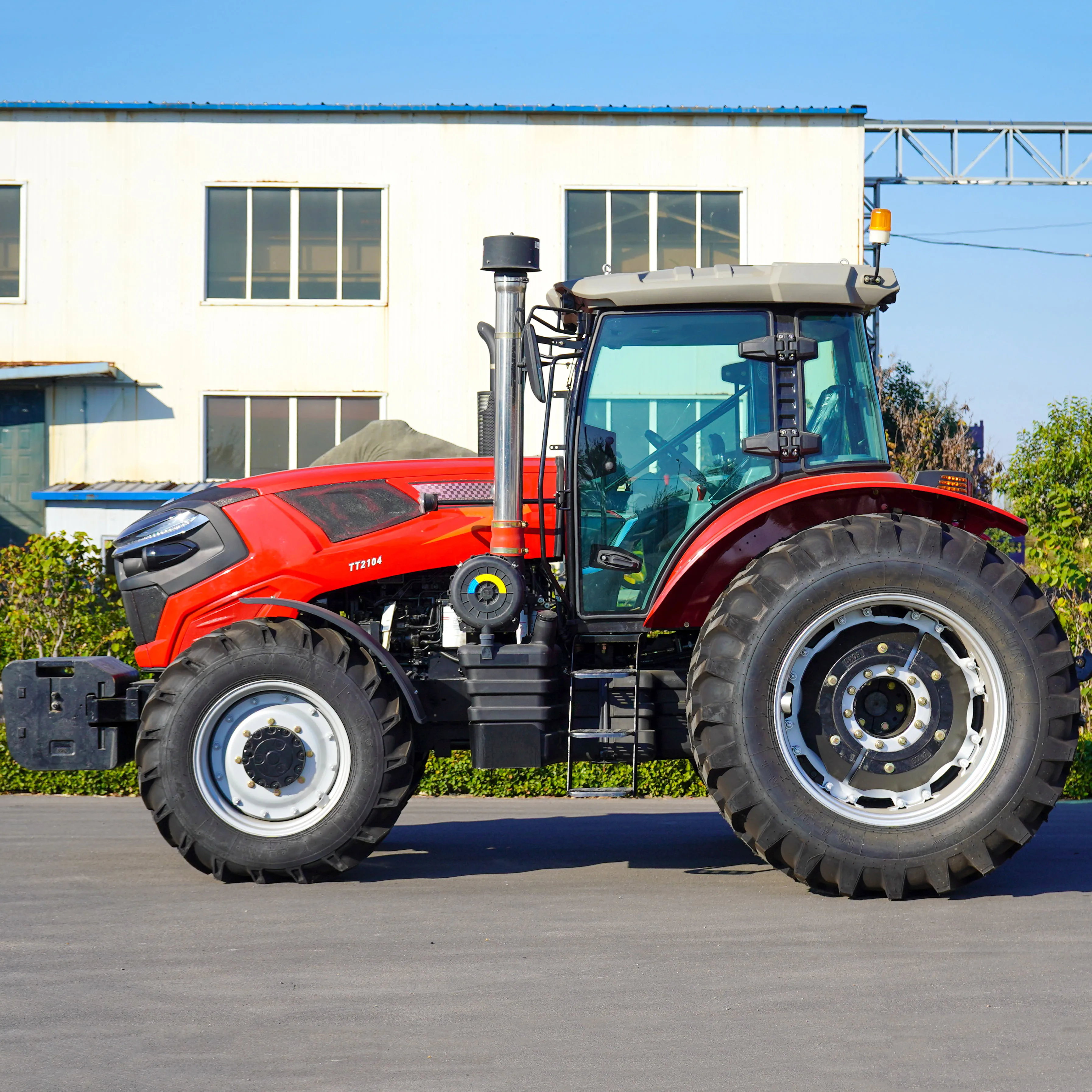 Multifunctional Diesel Wheel Tractor 4WD Mini Tractor Cultivator 60HP~180HP Motor Farming Agriculture Condition New