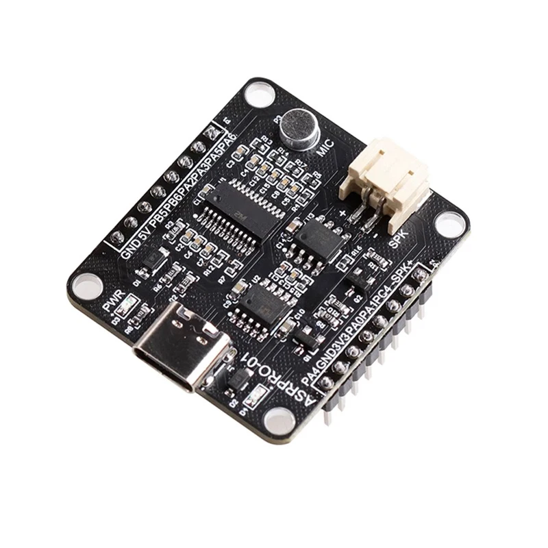 ASR PRO voice recognition module serial port one click downloading offline voice development board