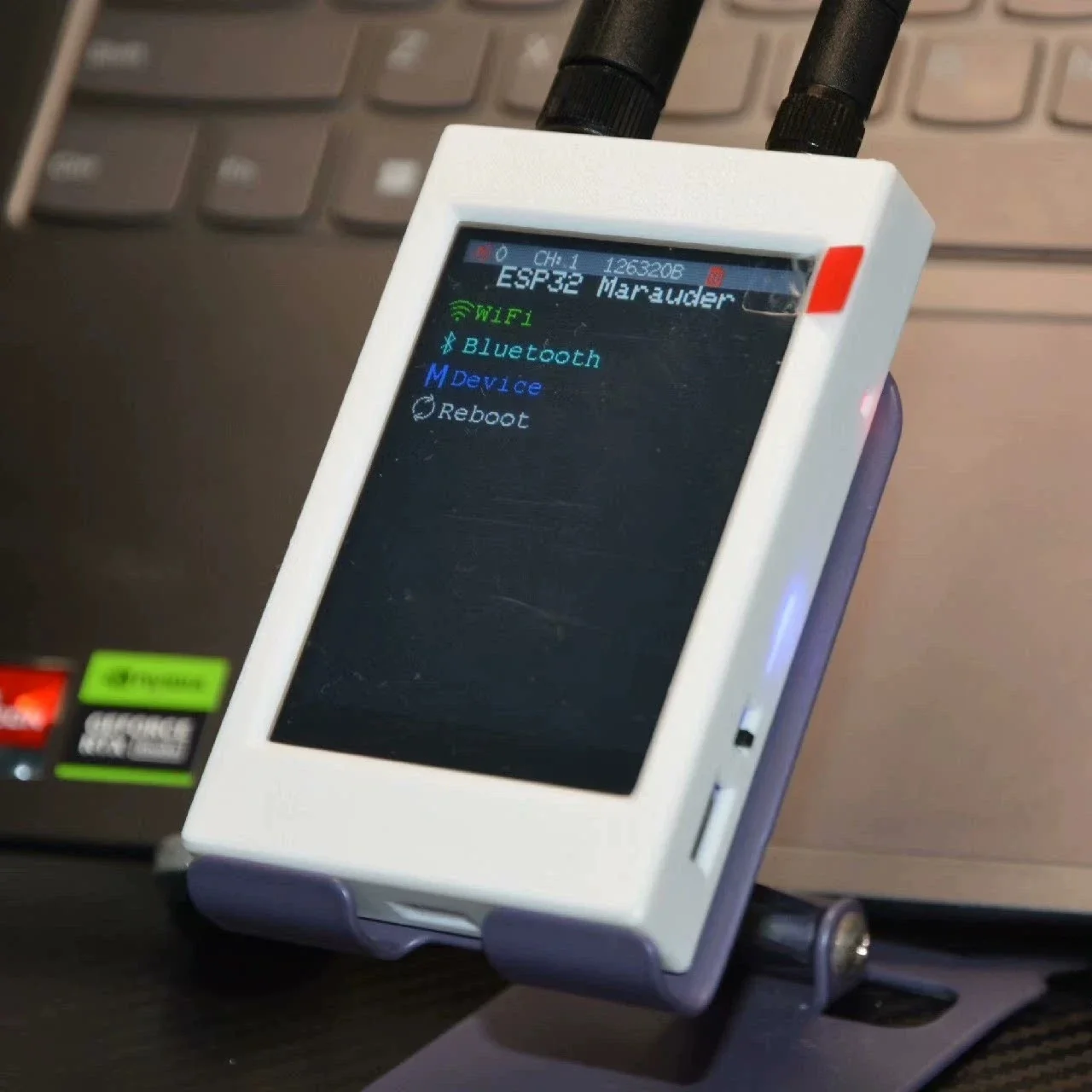 

ESP32 Marauder Mar-x-Auder Device Wi-Fi Bluetooth Offensive and Defensive Tools Enable Secure & Reliable Wireless