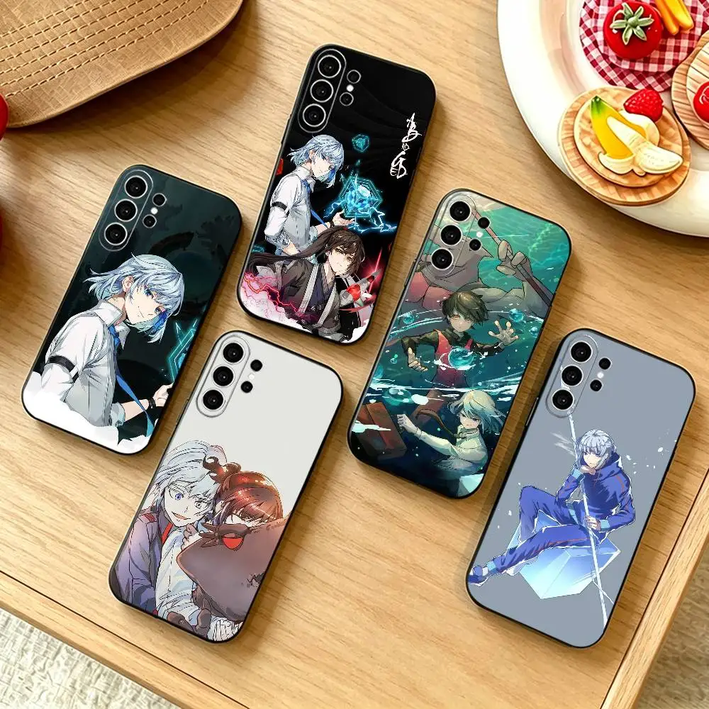 Anime Tower of God Phone Case For Samsung S25,S24,S21,S22,S23,S30,Ultra,S20,Plus,Fe,Note,10,9,5G Black Cover