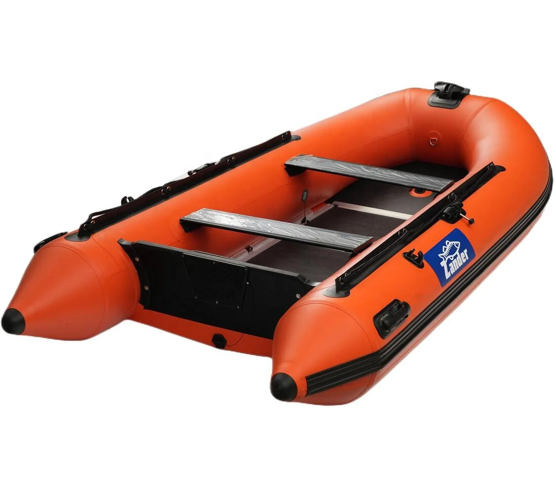 

Aluminum Floor Inflatable Fishing Boat Customized Pvc Boat