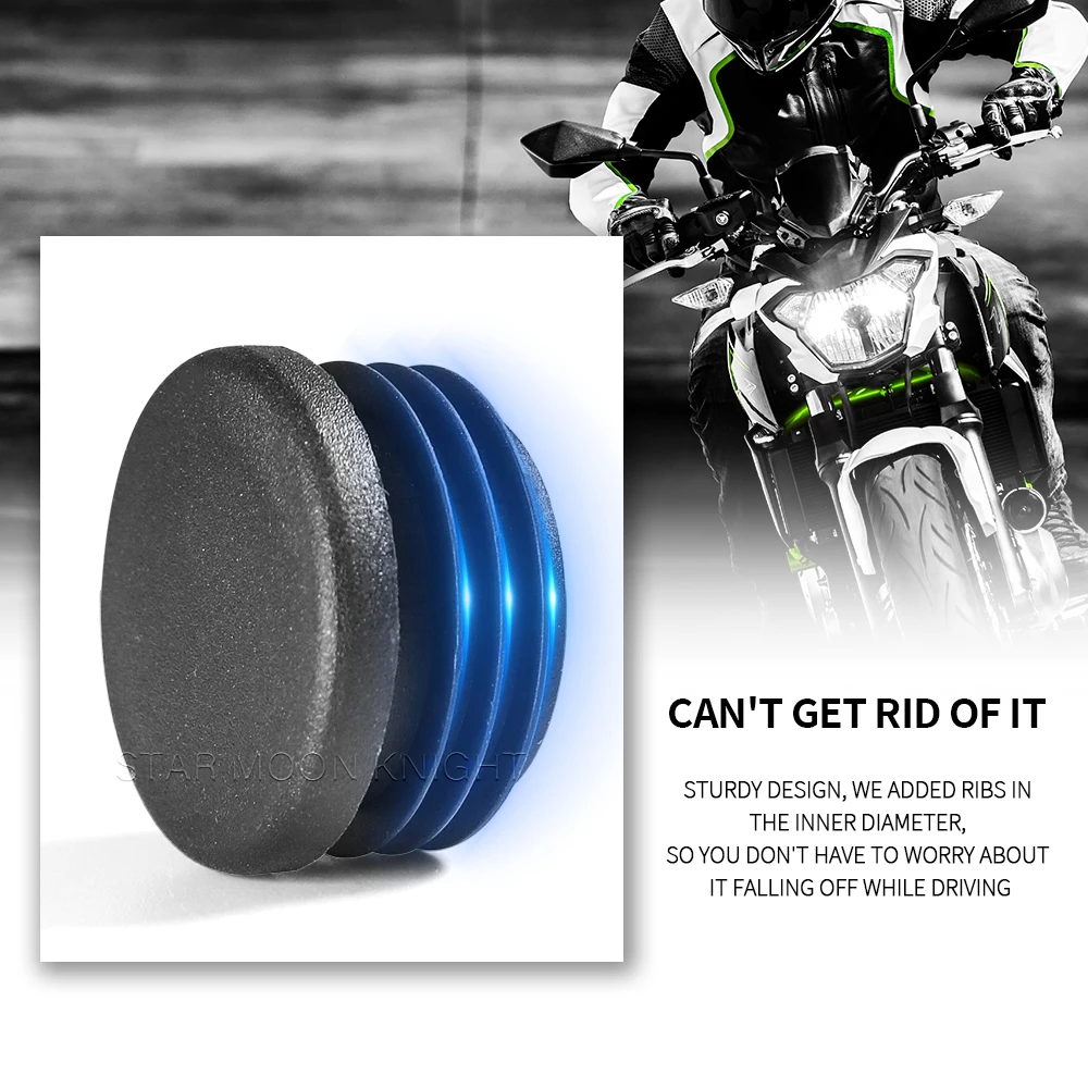 Motorfiets Frame End Caps Frame Gat Cover Caps Plug Decoratieve Voor Kawasaki Z 650 Z650 Ninja 650 Ninja650 2017-