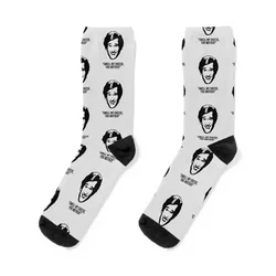 Alan Partridge Smell my Cheese Quote Socks Novelties heated floral Socks For Men Women's