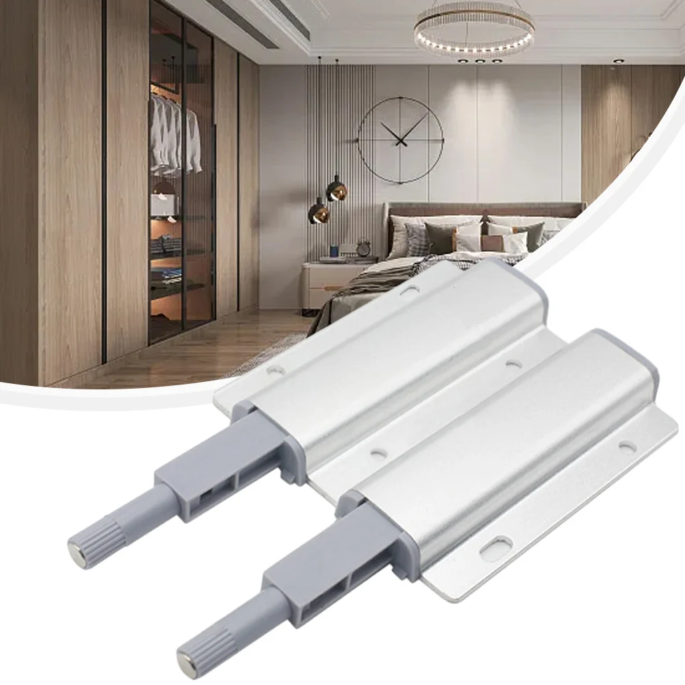 1 قطعة جهاز نطاط باب الخزانة بنقرة واحدة لفتح منظم باب الخزانة المغناطيسي لتحسين المنزل والأثاث #3