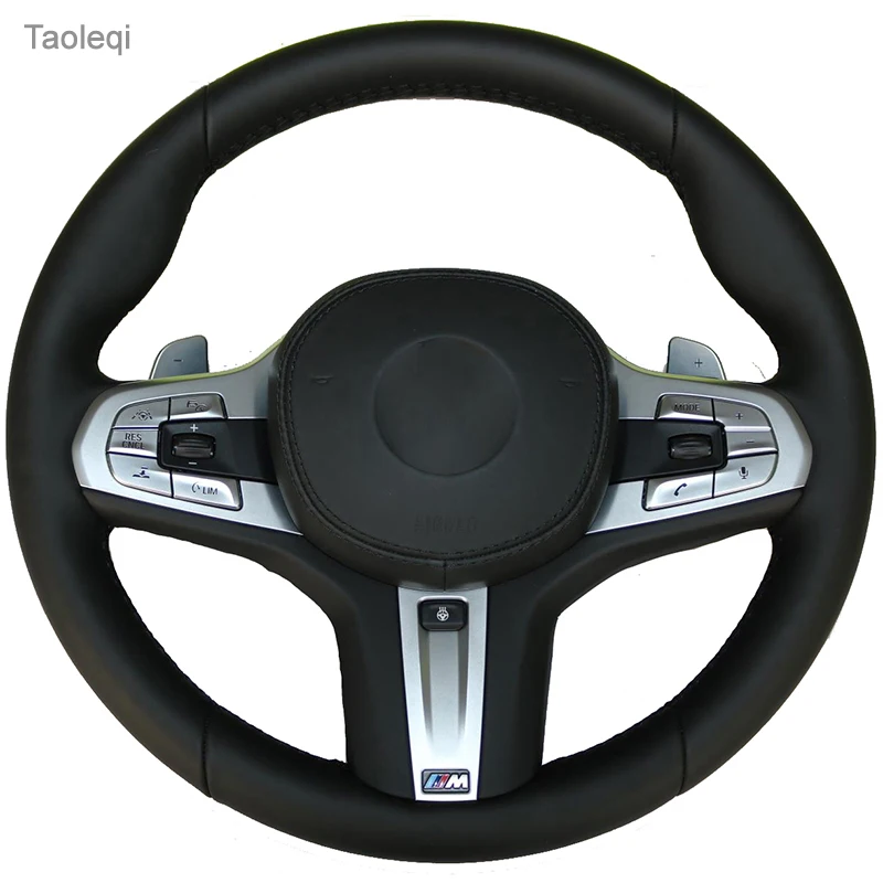 

DIY Custom Artificial Leather Car Steering Wheel Cover For BMW M Sport G30 G31 G32 G20 G21 X3 G01 X4 G02 X5 G05 G14 G15 G16