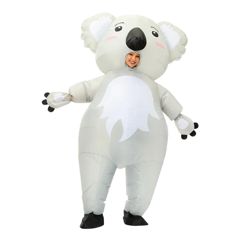 

Adult Inflatable Koala Costumes Funny Cute Animal Inflatable Clothing For Halloween Carnival Party Mascot Cosplay Fancy Suits