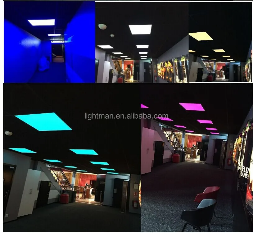 DC24V 2x2 DMX512 RGB RGBW RGBCCT LED-Panel-Lampe