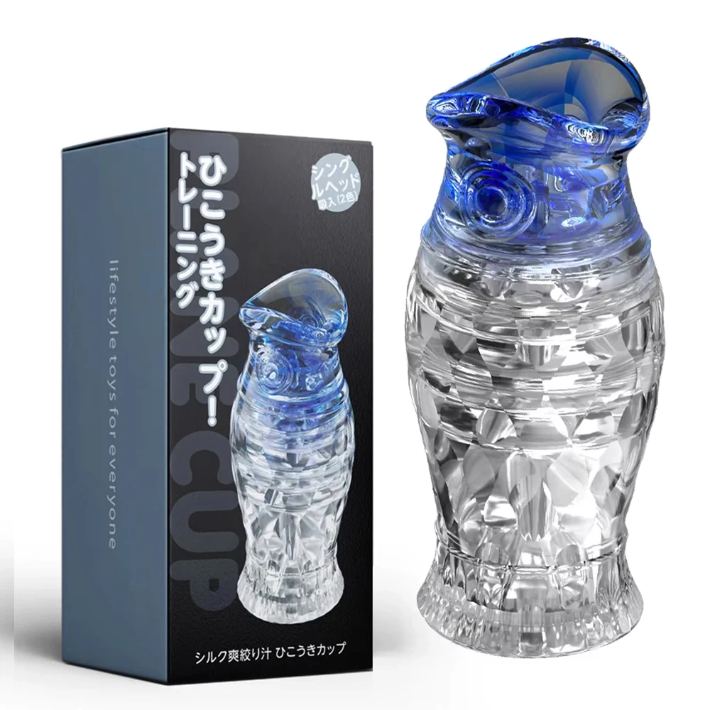 Masturbation Cup Male Masturbators Double Head Vagina Real Pocket Pussy Penis Endurance Exercise Vacuum Sex Toys For Adult 18