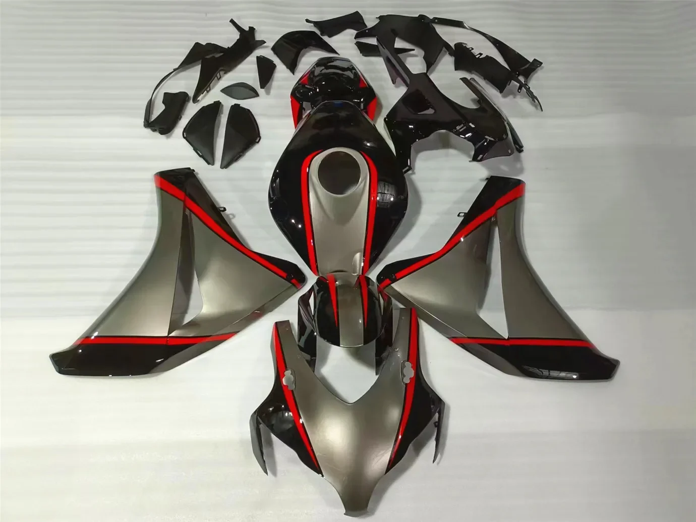 

Motorcycle Fairing kit for CBR1000RR 2008 2009 2010 2011 CBR1000 08-11 Fairing Gray red Black housing kit