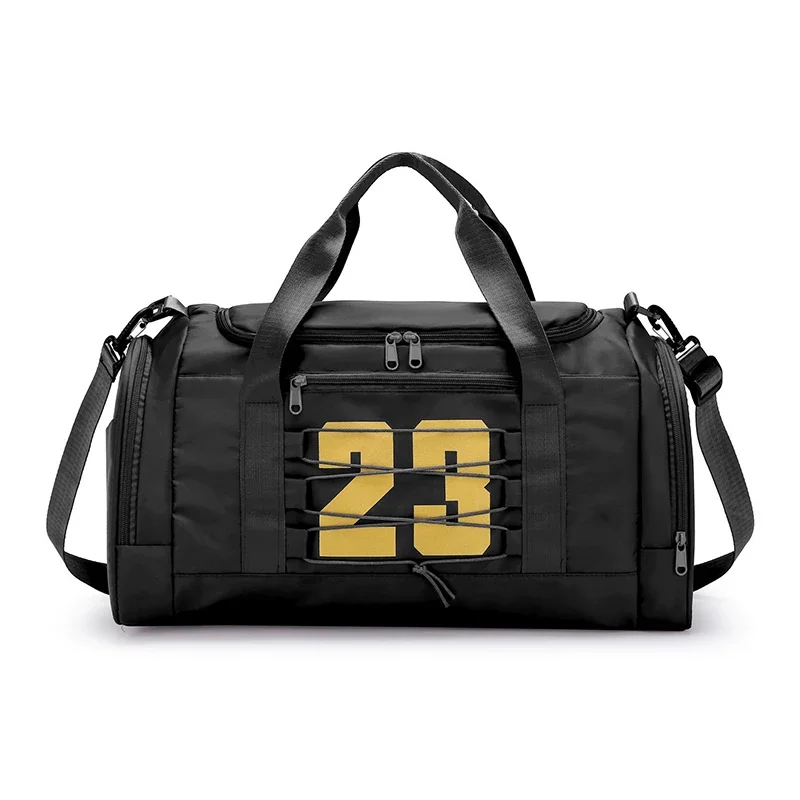 【Mochila causal】moda esportes fitness ginásio saco para mulheres viagem duffle sapato bolso duffel tote bolsas saco de treinamento yoga masculino