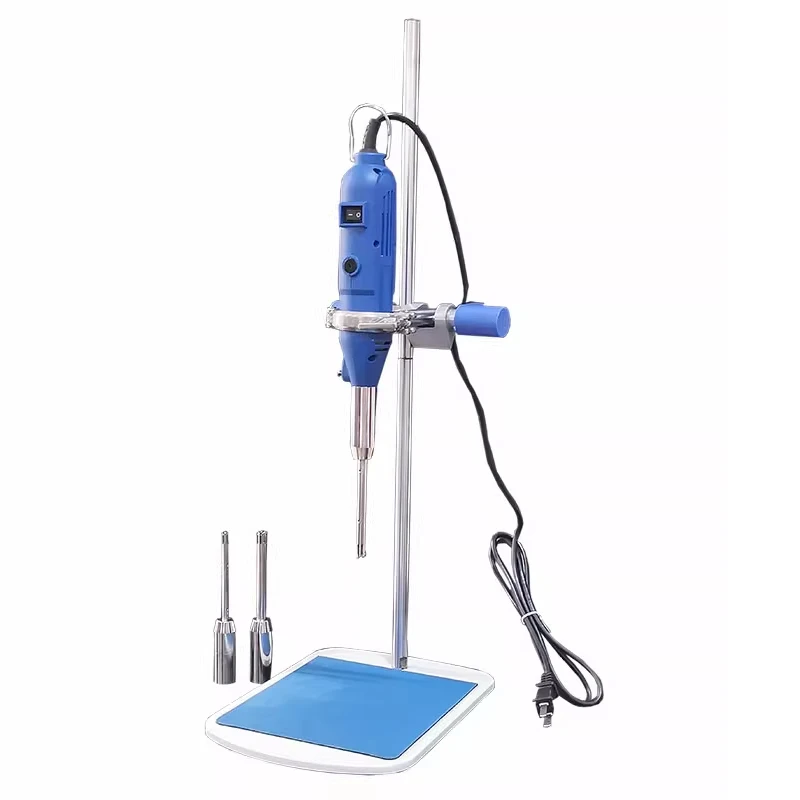 220V Disperser 180W Laboratory Handheld Homogenizer High-Speed Shear Emulsifier JZ-10 Homogenizer
