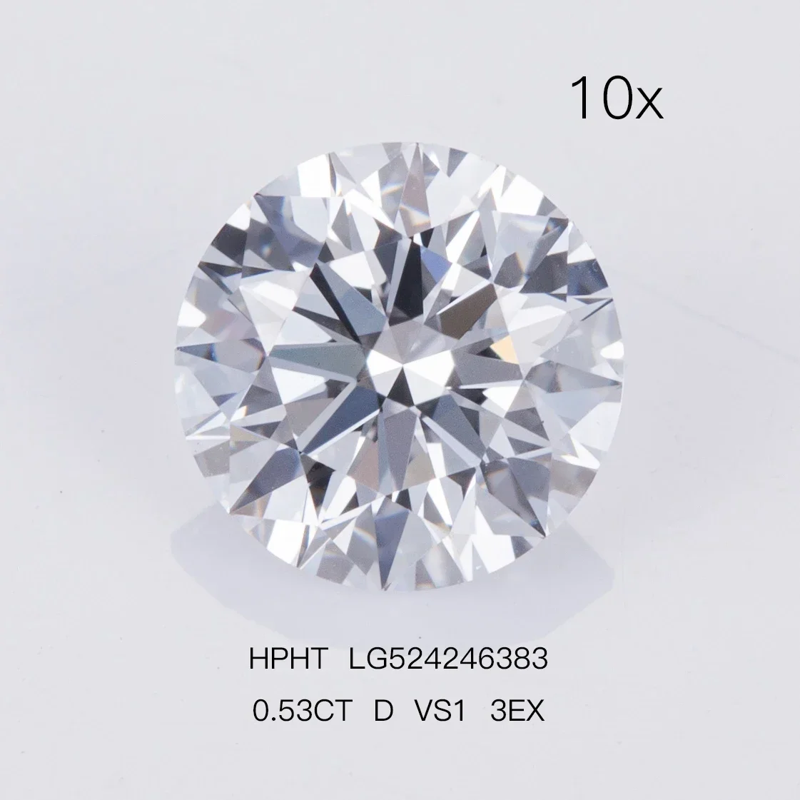 

Lab Diamond 0.5ct 0.6ct 0.8ct 1ct 1.5ct DEF VVS1-VS1 Round CVD HPHT IGI GIA Certificate Super White Diy Grown Stones