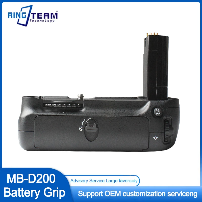 

Аккумуляторный блок MB-D200 для цифровой зеркальной фотокамеры Nikon D200, совместимый с батареями EN-EL3e/ENEL3e