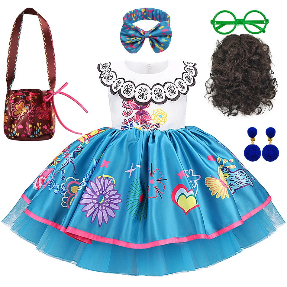 Baby Clothing Dresser - Sukienka Mirabel z Encanto, kostium cosplay